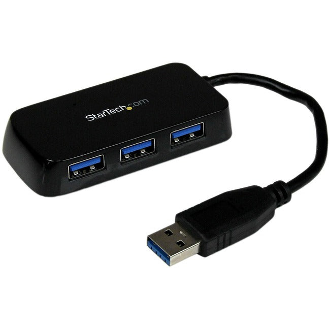 StarTech.com USB Hub - USB - External - Black StarTech.com USB Hub - USB - External - Black